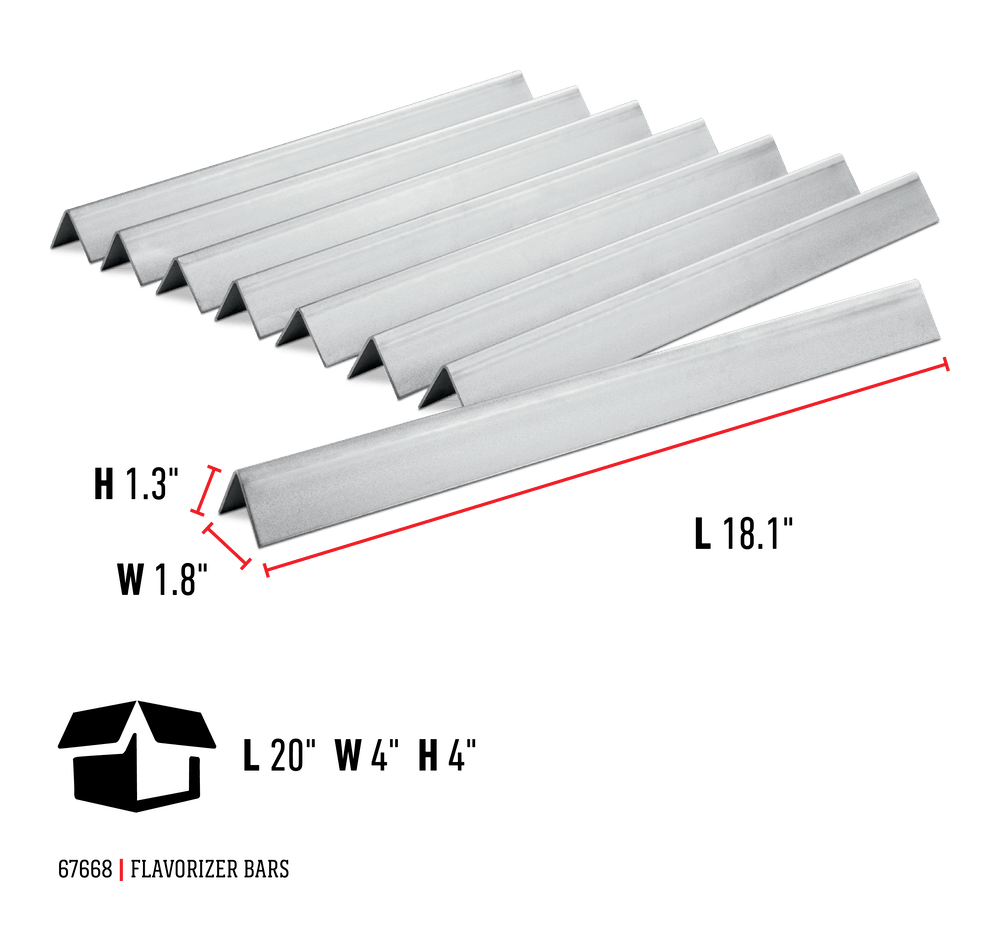 Weber 67668 Flavorizers Summit 400 met smokerbox